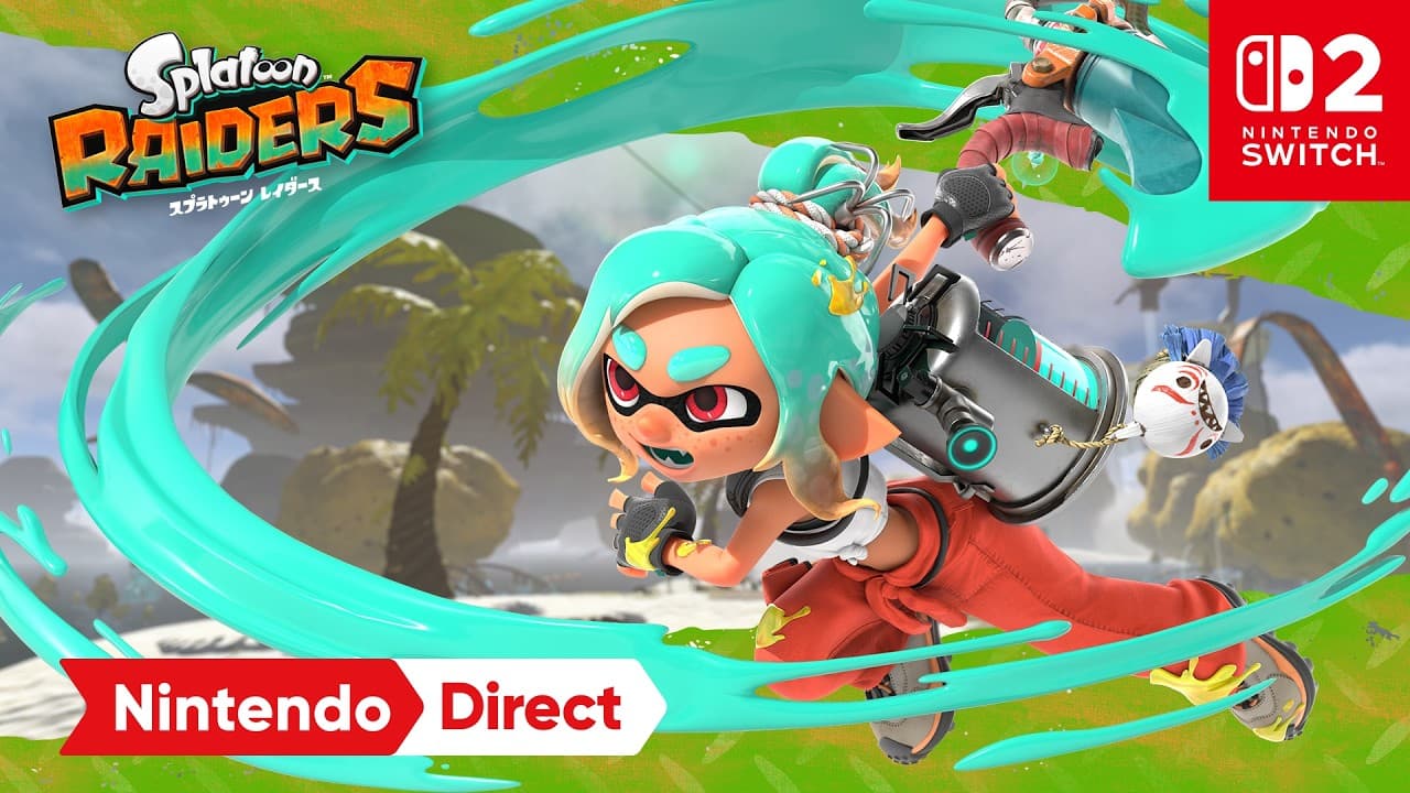 スプラトゥーン レイダース トレーラー