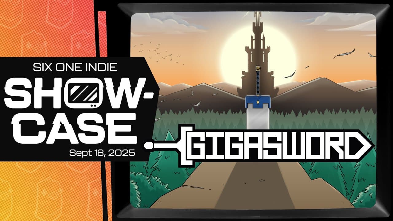GIGASWORD Trailer | Six One Indie Showcase: September 2025